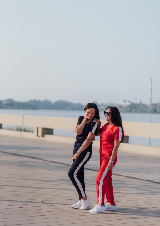 Футер 2х нитка КАЧЕСТВА ПЕНЬЕ 95% ХЛОПОК Костюм женский - Knitka wear фото 4