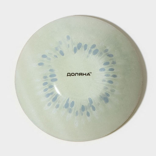 Салатник Доляна «Киви», 200 мл, 12×2.5 см, стекло, зелёный