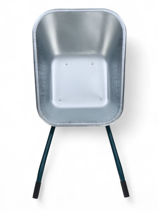 Тачка садовая, 1 пневмоколесо: груз/п 130 кг, объем 65 л, кузов 0.6 мм