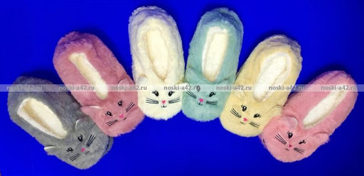 Цена за 2 пар. 2 ПАРЫ - ПОДАРОЧНЫЙ НАБОР Носки-тапочки с мехом Мордочки ЖЕНСКИЕ 38-41 (длина подошвы 24-25 см) - For you фото 11