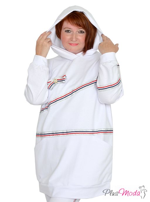 Туника Модель №945 размеры 44-84 - Plusmoda фото 6