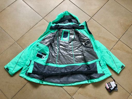 Теплая женская зимняя мембранная куртка High Experience цвет Light Green р. M (44)