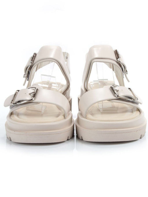 08-PEAG64-1 BEIGE Босоножки женские (натуральная кожа)