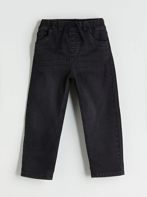 Beli Lastikli Erkek ?ocuk Jean Pantolon