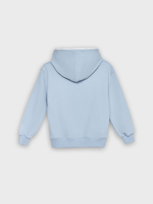 Худи для девочек голубое - Mark formelle фото 10