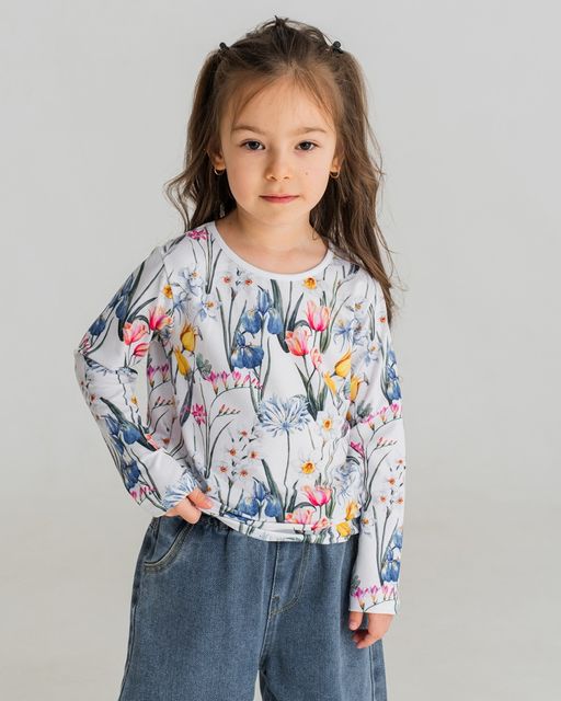 Дизайнерский детский лонгслив SAHAR art lab фото 6