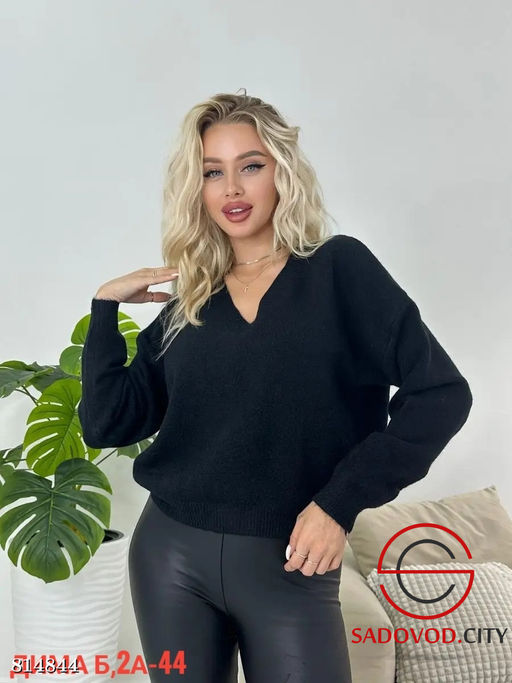 Кофта женская с v-вырезом - Bruno фото 3