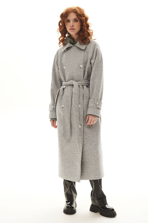 Пальто Golden Valley 7139-1 серый  фото 2