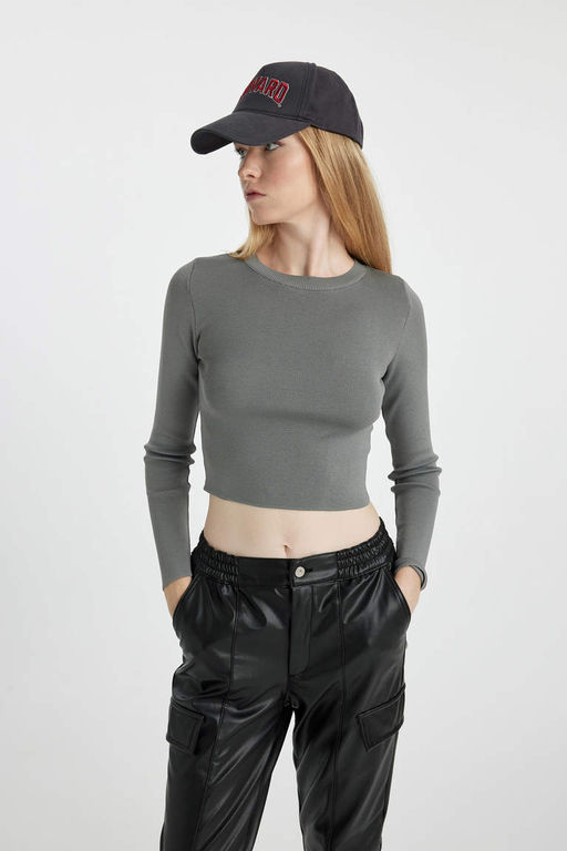 Cool Slim Fit свитер с круглым вырезом