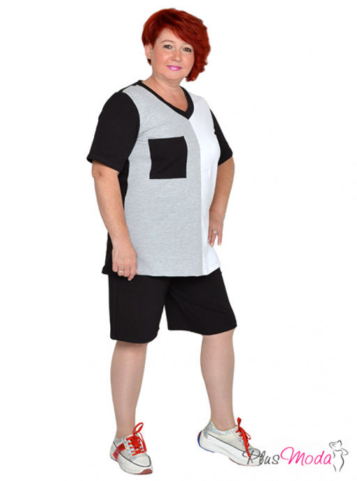 Шорты Модель №1664 размеры 44-84 - Plusmoda фото 10