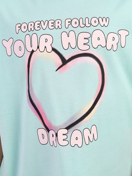 CRB wear / CWKG 63963-38-423 Футболка для девочки,ментоловый  фото 3