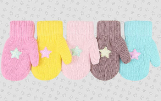 Варежки для девочки TM-868 ассорти 173 Полярик