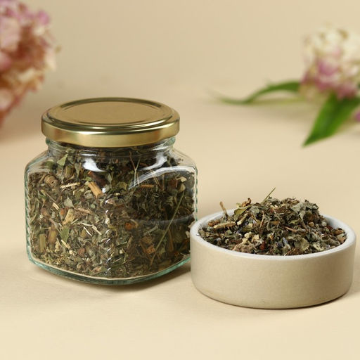 Набор Расцветай от счастья: чай травяной 25 г., крем-мёд с абрикосом 120 г. - Фабрика счастья фото 2