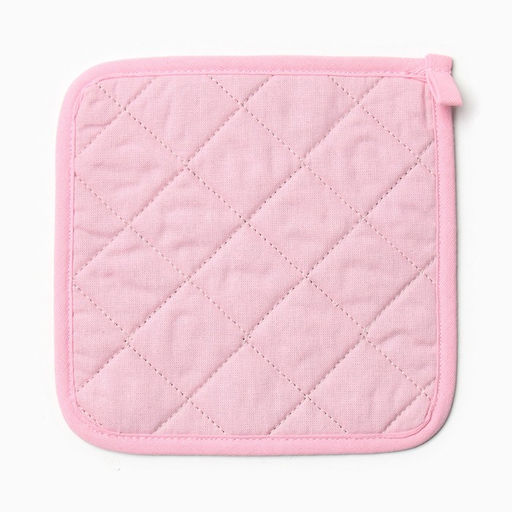 Прихватка Доляна Блистай 17х17 см, 35% хл, 65% пэ, ватин 250 г/м2  фото 3