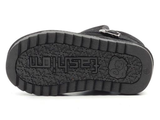 17103-1 BLACK Угги детские (натуральная замша, искусственный мех) - Фабричный китай фото 10