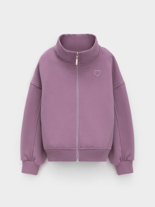 КР 302817/лиловый 3220 к649 жакет (бомбер) для дев - Crockid фото 2