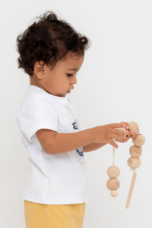 КР 302749/белый к564 фуфайка (футболка) д/мал яс - Crockid фото 3