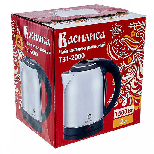 Чайник 2,0л электрический Т31-2000 ВАСИЛИСА