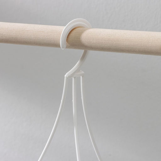 Кашпо уличное подвесное для цветов «Джулия», 8 л, белое