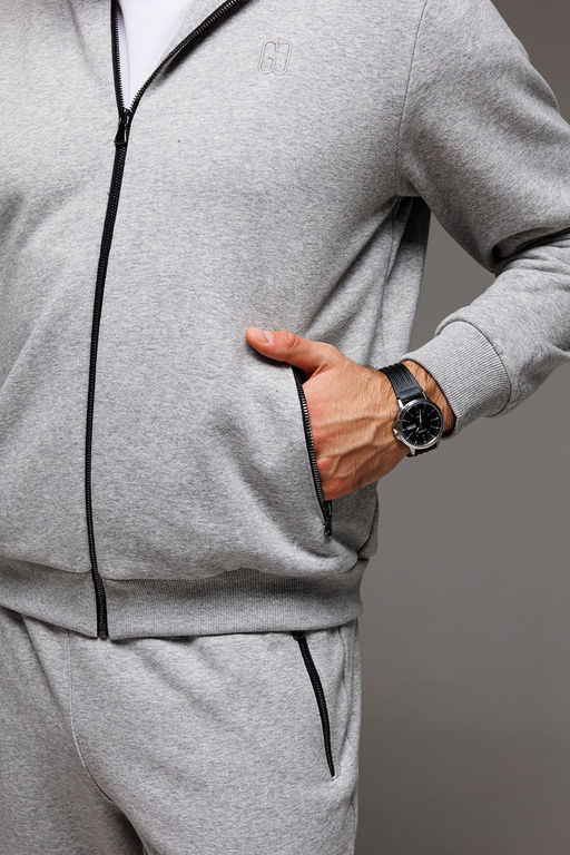 Спортивный костюм GO M3060/50-04.176-182 серый меланж - Pirs фото 6