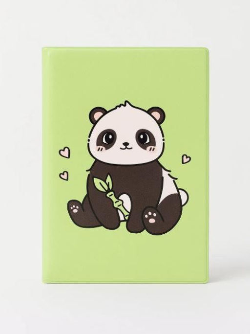 Обложка для паспорта Аниме Panda, плотность 560 мкм