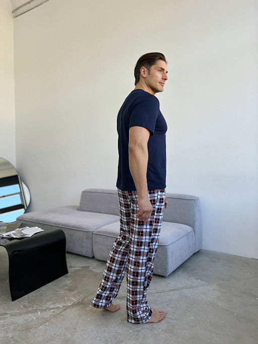 РАСПРОДАЖА Пижама Фэмилилук-тигр_М49/белый - Ihomelux фото 5