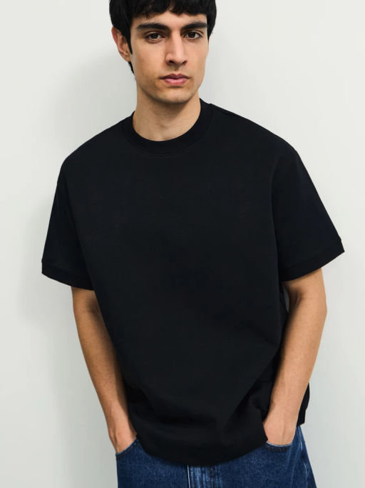 Футболка из хлопка интерлок / Zarina фото 2