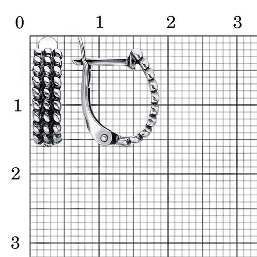 СЕРЬГИ 33014150 - Красная пресня фото 2