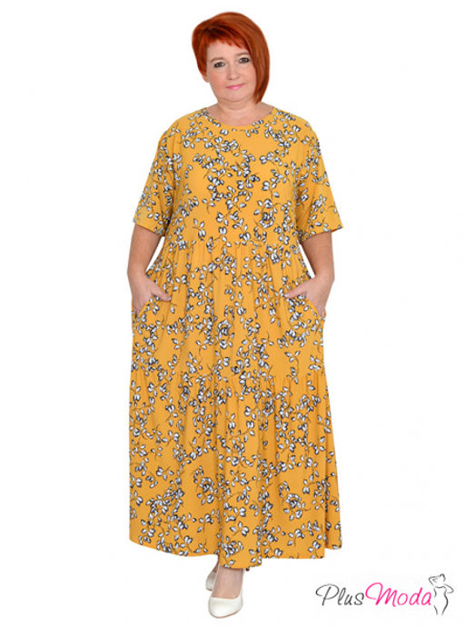 Платье Модель №1117 размеры 44-84 - Plusmoda фото 7