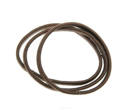 Dewal Beauty Резинки для волос, коричневый, 8 шт