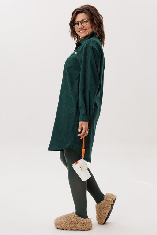 Платье ANELLI 1771 изумрудная мягкость