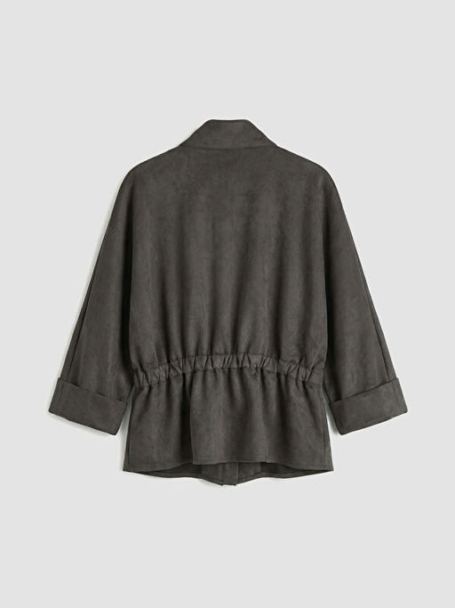 Dik Yaka Kad?n S?et G?r?n?ml? Ceket