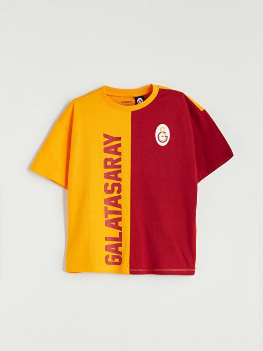 Galatasaray Bask?l? Erkek ?ocuk Ti??rt ve ?ort 2li
