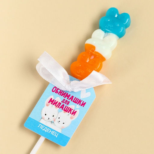 Леденец тройной Обнимашки для милашки, 15 г. МИКС - Simaland фото 2