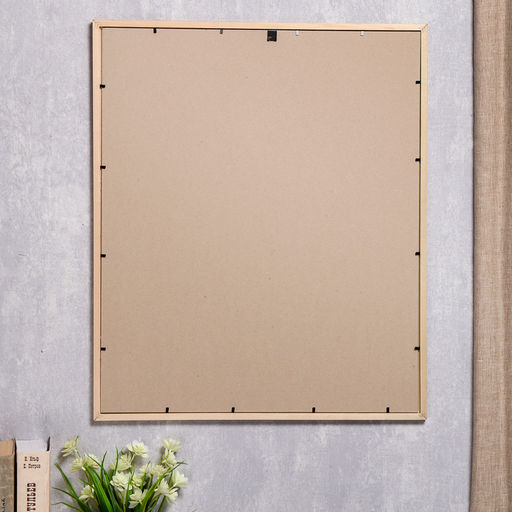 Фоторамка сосна с19 золото 50х60 см (пластиковый экран)