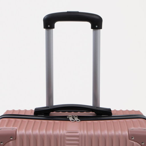 Чемодан большой 26, кодовый замок, цвет розовый - Simaland фото 6