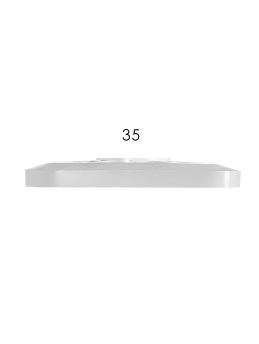 Светильник потолочный LED FZ1259, 5000К, 27 Вт, 35×35×6 см, без ПДУ, золотисто-белый