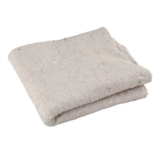 Набор тряпок для пола х/б 80*100 белые/бежевые 20 шт. - Полимербыт фото 2