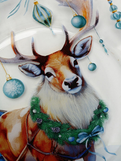 Тарелка новогодняя Новый год, 19.6 см