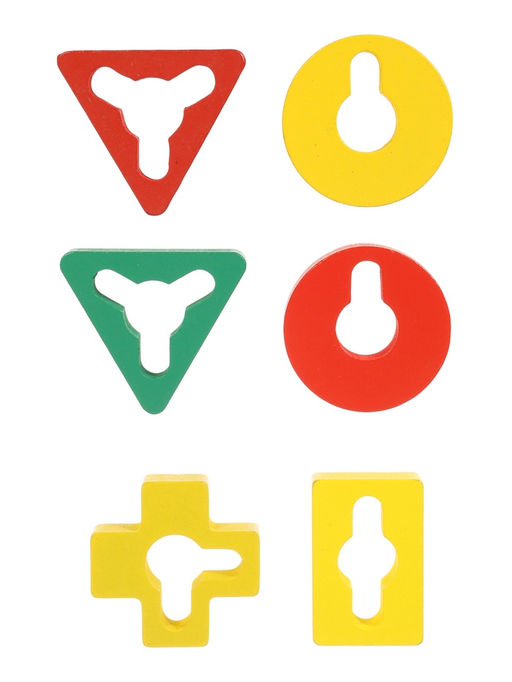 Развивающая деревянная игрушка - сортер, 3+