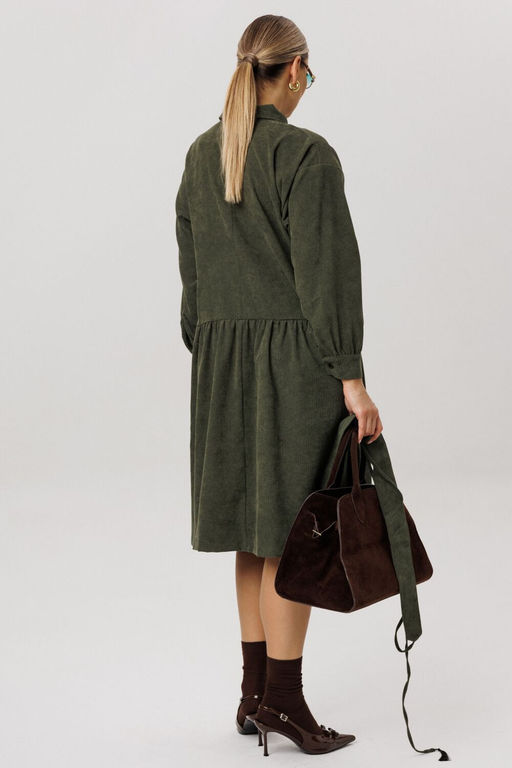 Платье ANELLI 1730 папоротник  фото 4