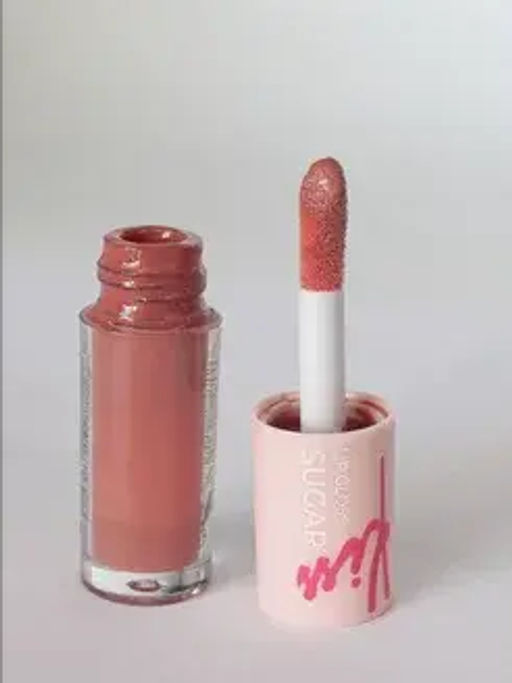 LavelleCollection Блеск для губ глянцевый SUGAR KISS тон 04 розово-коричневый