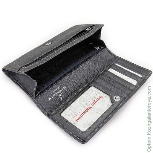 Большой женский кожаный кошелек Sergio Valentini СВ 8064-572  фото 2