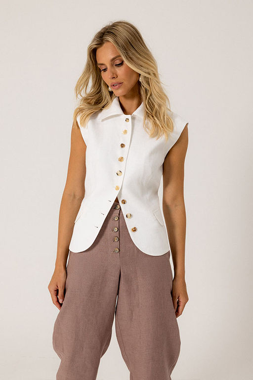 SS-2578 жилет женский коралл