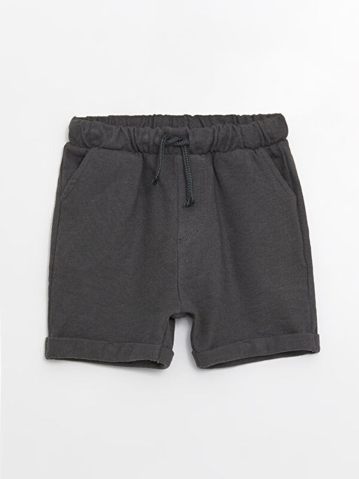 Polo Yaka K?sa Kollu Mickey Mouse Bask?l? Erkek Bebek Ti??rt ve ?ort 2li Tak?m - Waikiki фото 3