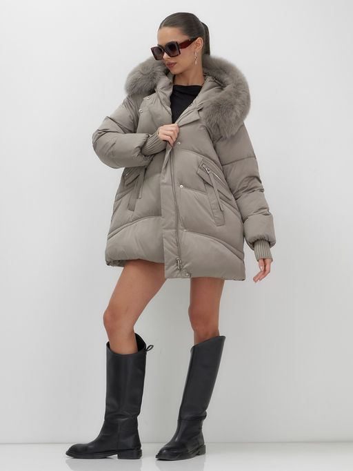 Куртка зимняя с мехом Бренд: Visdeer  фото 9