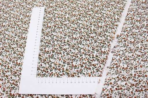 Штапель Николь цв.белый, ш.1.45м, вискоза-100%, 90гр/м.кв - Купава фото 5