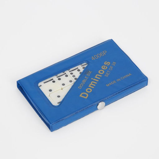 Домино классическое «Форкас», 28 шт., синий