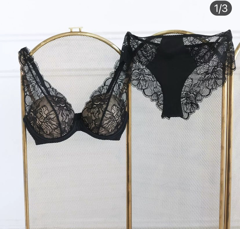 Бюстгальтер Milavitsa 124920 черный с нюдом  фото 3