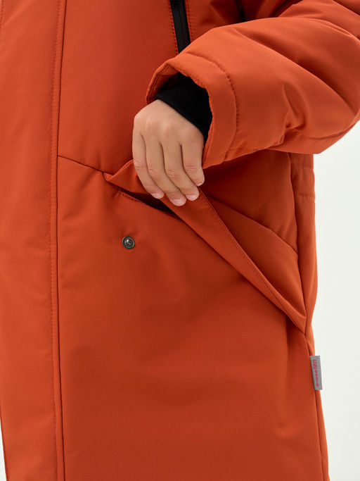 Куртка зимняя 25537-524 терракотовый